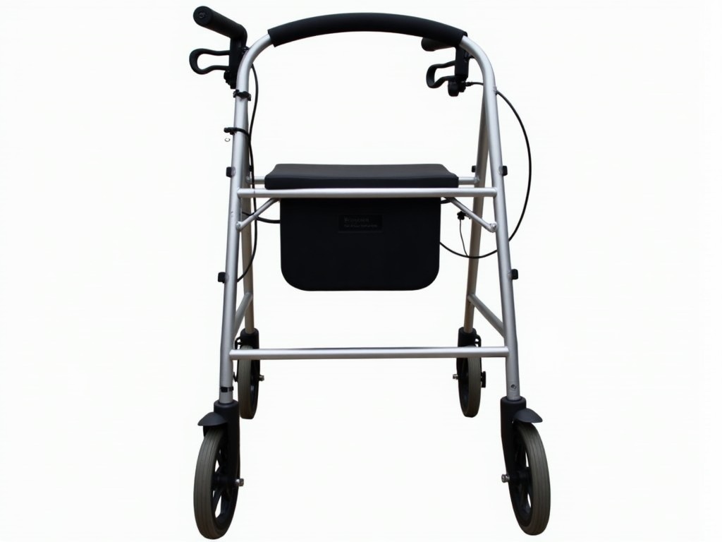 Aluminum Rollator Walker with Adjustable Seat | Direct