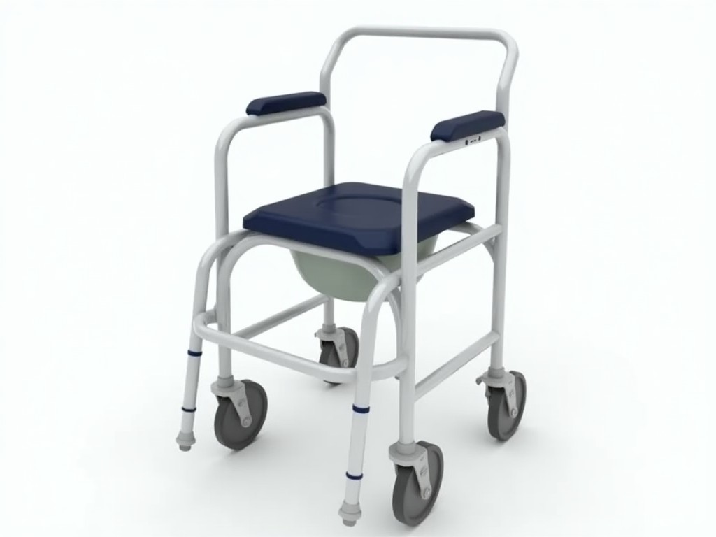 Reclining Commode Chair for Patient Relief | Cheap