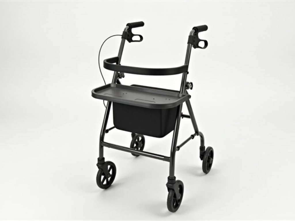 Walker with Tray for Elderly & Food Tray | Factory