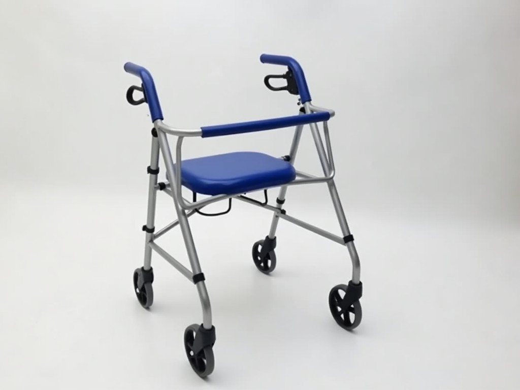 Walking Frame with Wheels and Seat | Factory Walking Frame with Wheels and Seat | Factory