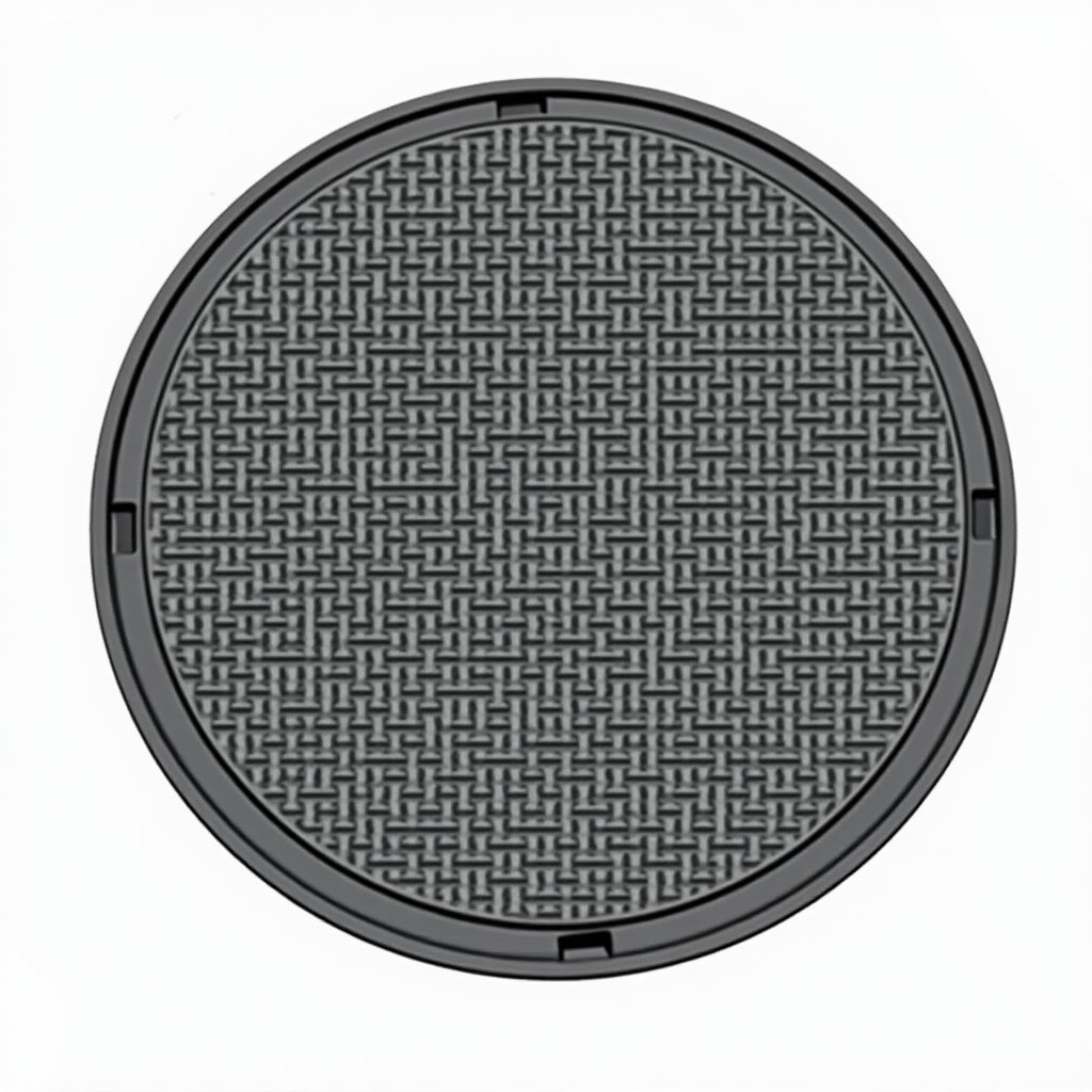 perforated manhole cover for rainwater systems