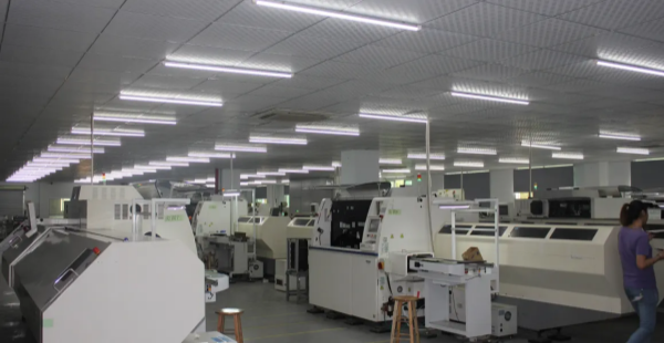 Packaging line for washers for door handles