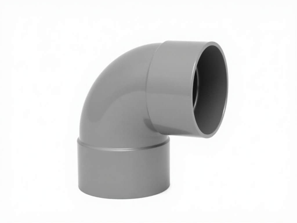 1 2 emt 45 degree hvac elbow for ventilation setup