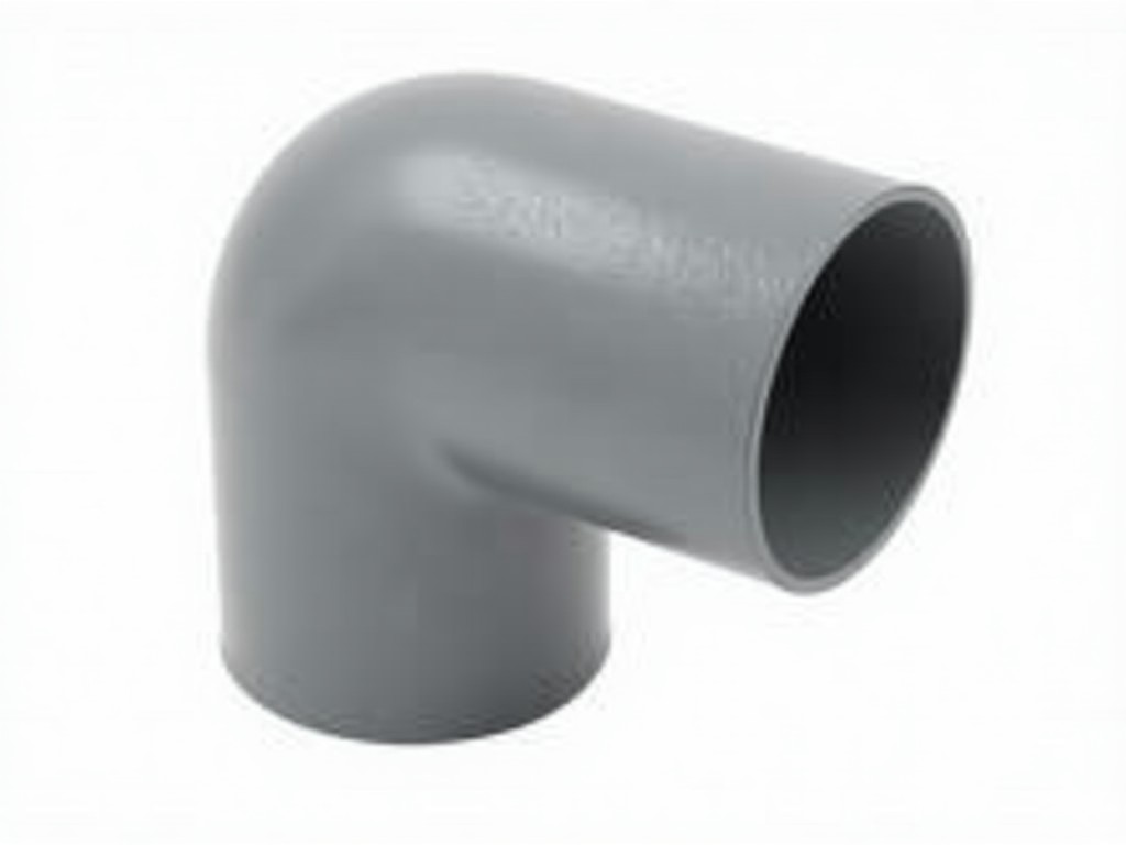 12 corrugated dual wall 45 degree elbow for drain