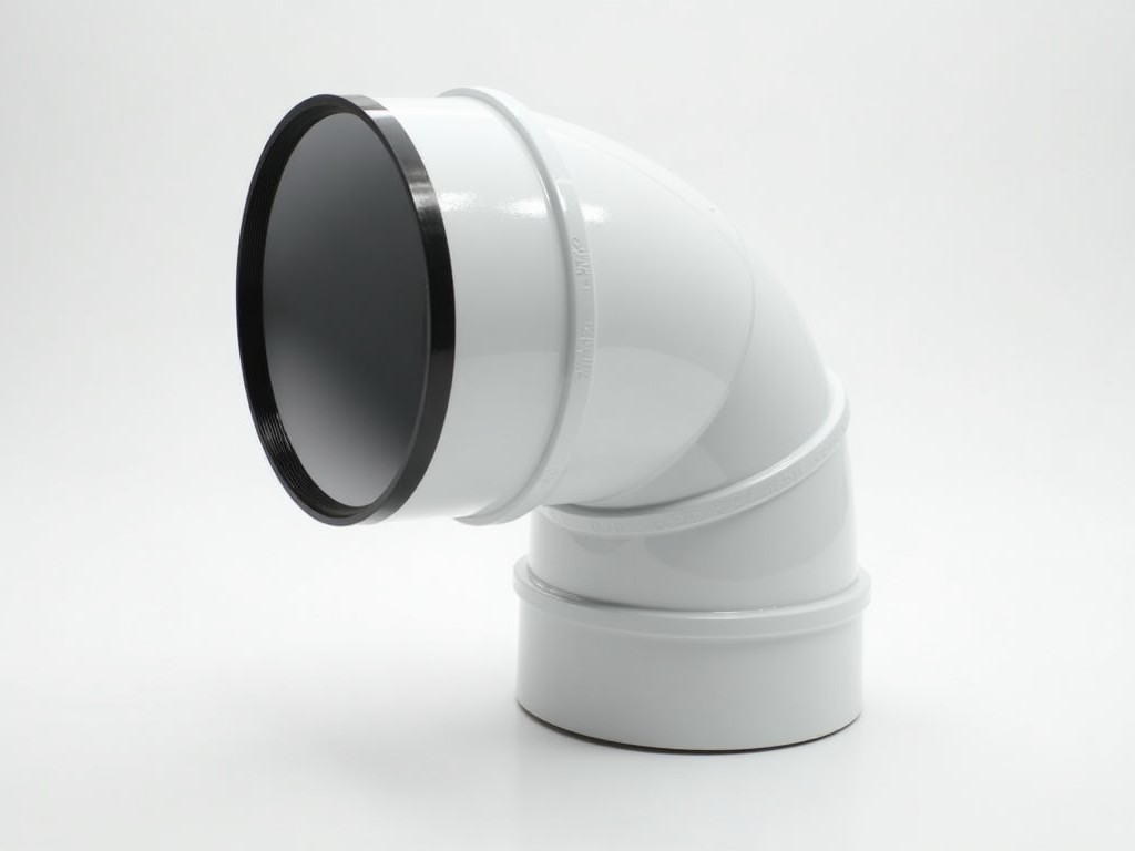 6 inch 90 degree duct close elbow for hvac sys