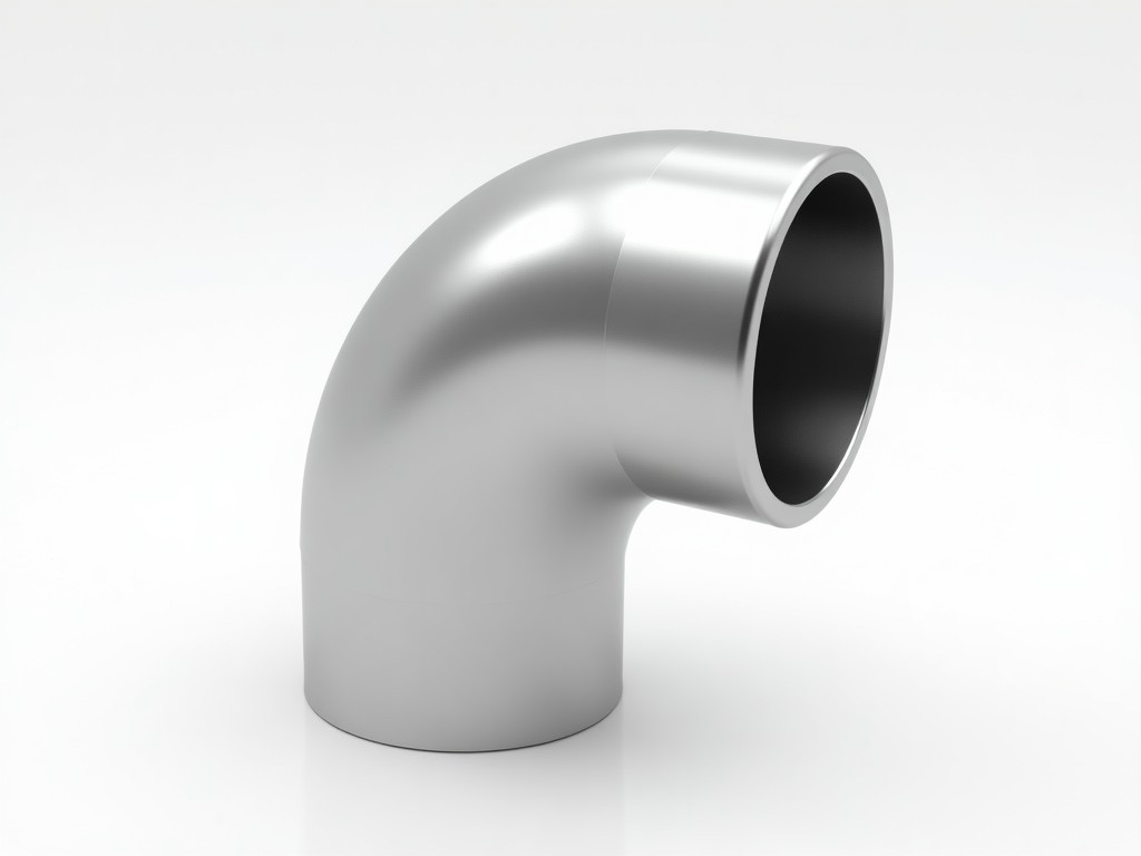 aluminum 90 degree vacuum elbow for piping systems