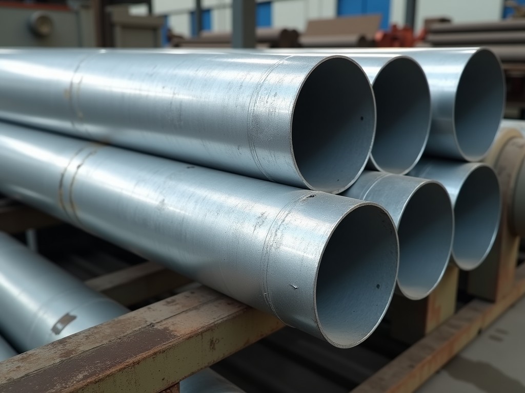 galvanized seamless steel pipe for water pipeline