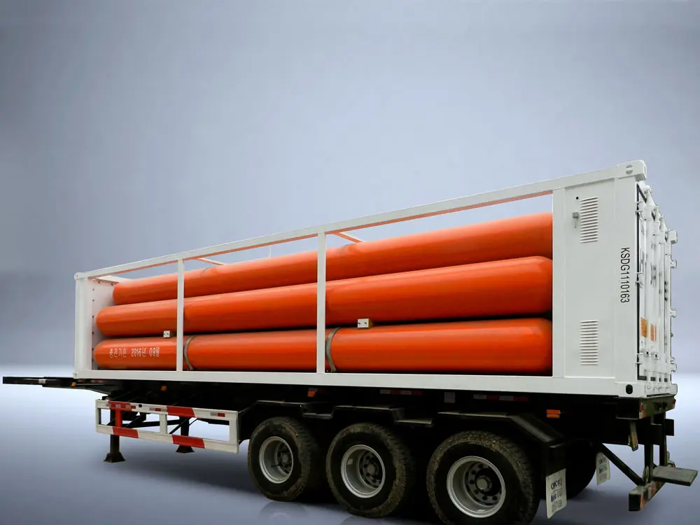 Hydrogen Tube Skid