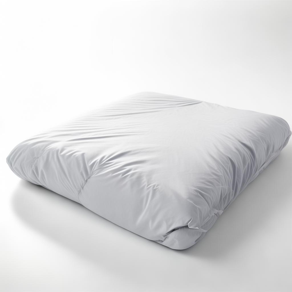 Odm Organic White Duvet Cover