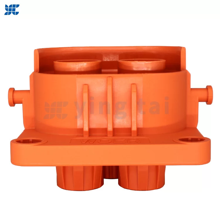 Insulated Plastic Connectors For Wires And Conductors Small Plastic Plug In Accessories Injection Molding Harness Port