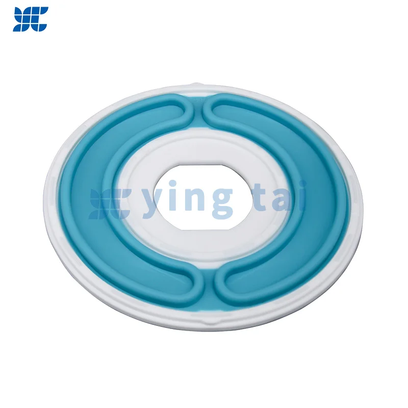 Precision Intelligent Electronic Injection Molded Rubber Gasket Liquid Silicone Wrapped Plastic Sealing Gasket Secondary Injection Molded Gasket