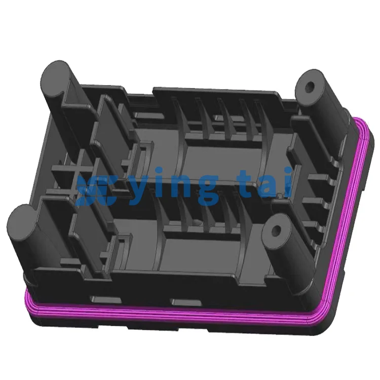 Waterproof Plastic Parts For Electric Vehicles Liquid Silicone Wrapped Injection Molded Parts Electronic Silicone Parts